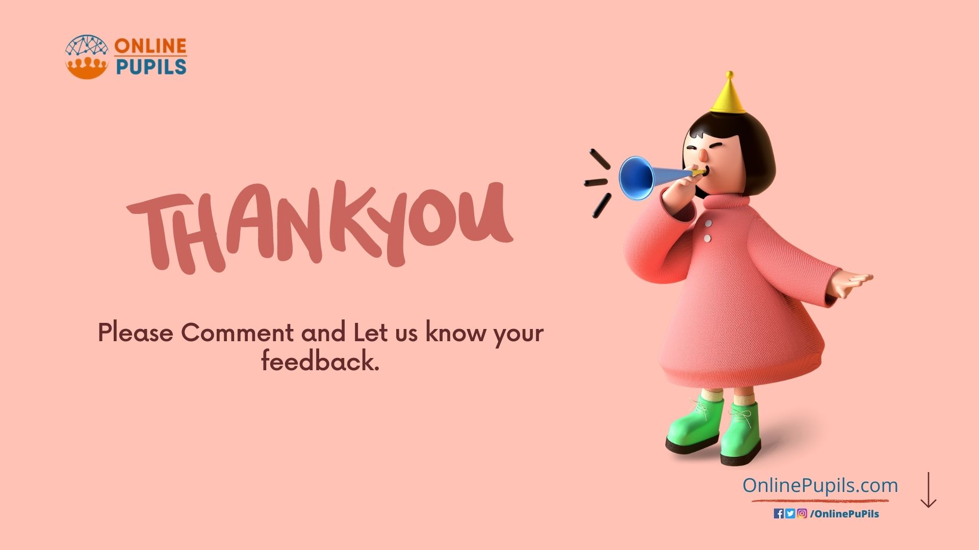 Thank YOu - CET 2020 - OnlinePupils